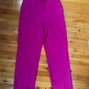 Rachel Zoe Vibrant Fuchsia Straight-Leg Trousers